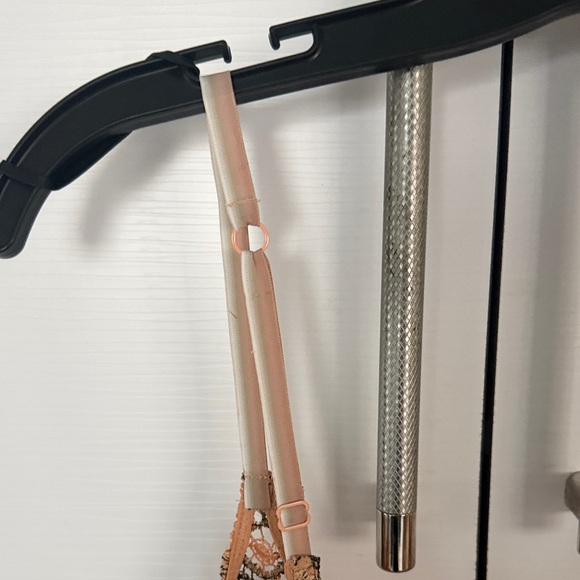 Free People Peach and Gold Lace Top - Picture 5 of 7